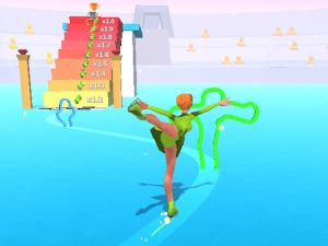 Logħba Skating tal-figura: Fuq is-silġ! onlajn