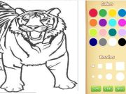 Logħba Ktieb tal-kulur tat-tiger onlajn
