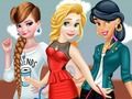Logħba Princesses Moderna Kulleġġ Fashion  onlajn
