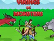 Logħba Vikingi vs Monsters onlajn Logħba Vikingi vs Monsters onlajn