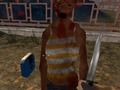 Logħba Warrior vs Zombies onlajn
