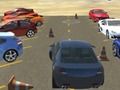 Logħba Parking tal-karozzi Real 3D Simulator  onlajn