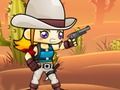 Logħba Cowgirl rimja zombies  onlajn