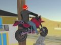 Logħba Tricky Motorbike Stunt 3D onlajn