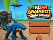 Logħba Brainrot Taljan jgħix parkour onlajn