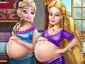 Logħba Princesses Happy Tqal BFFS  onlajn