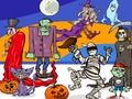 Logħba Sib 5 Differenzi Halloween  onlajn