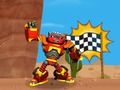 Logħba Karozzi flash u miraklu: kodiċi tal-programm tar-robot racers  onlajn