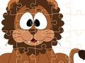 Logħba Cartoon Puzzle Annimali  onlajn