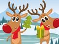 Logħba Jigsaw Deer tal-Milied  onlajn