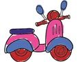 Logħba Belt Scooter Ride Koloranti  onlajn