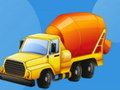 Logħba Jigsaw Trucks tal-Cartoon  onlajn