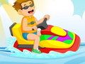 Logħba Jet Ski Sajf Pjaċir moħbi  onlajn