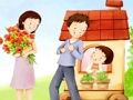 Logħba Jum l-Ommijiet Happy 2020 Puzzle  onlajn