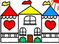 Logħba Lura Għall-Ktieb Koloranti DOLLHOUSE  onlajn