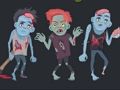 Logħba Koloranti Zombies u Skeletri  onlajn