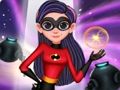 Logħba Superhero Vjola Rimja tal-Moda  onlajn