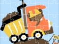 Logħba Jigsaw tat-Trakkijiet Dumper  onlajn