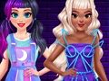 Logħba BFF Neon Fashion Dress Up onlajn