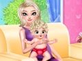 Logħba Princess Elsa Baby imwielda onlajn