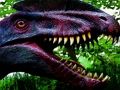 Logħba Puzzle tad-Dinosaurs Scary Snien  onlajn