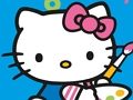 Logħba Kulur B'Numru Ma 'Hello Kitty  onlajn