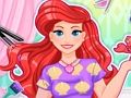 Logħba Hairstyle Maġika Mermaid  onlajn