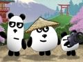 Logħba 3 Pandas Fil-Ġappun HTML5  onlajn