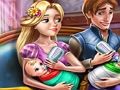 Logħba Jum il-Familja tat-Tewmin Rapunzel  onlajn