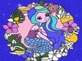 Logħba Ktieb tal-Kulur Mermaid Glitter  onlajn