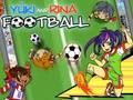 Logħba Yuki u Rina Football  onlajn