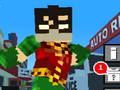 Logħba Teen titans go minecraft teenager runner 3d  onlajn