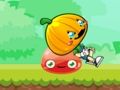 Logħba Logħba tal-Platformer Ninja Pumpkin  onlajn