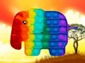 Logħba Annimali Selvaġġi Pop It Jigsaw  onlajn