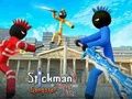 Logħba Stickman Police Vs Gangsters Street Fight onlajn