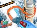 Logħba Mega Ramp Car Stunts Racing: Binarji Impossibbli 3d  onlajn