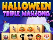 Logħba Halloween Triple Mahjong onlajn