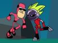 Logħba Teen Titans Mur! Attakk Swamp  onlajn