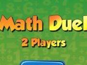 Logħba Matematika Duel 2 Plejers  onlajn