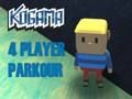 Logħba Kogama 4 Player Parkour onlajn