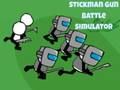 Logħba Stickman Gun Battle Simulatur  onlajn