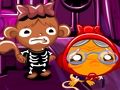 Logħba Monkey Go Happy Stage 575 Xadini Mur Halloween  onlajn