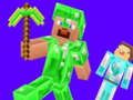 Logħba Minecraft: Creeper vs Enderman  onlajn