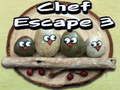 Logħba Chef Escape 3 onlajn