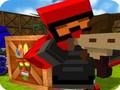Logħba Blocky Gun Paintball 2 onlajn