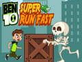 Logħba Ben 10 Super Run Fast onlajn