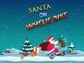 Logħba Santa Fuq Wheelie Bike  onlajn