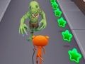 Logħba Angry Cat Run Zombies Sqaq  onlajn