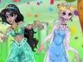 Logħba Princess Cute Zombies April Pjaċir  onlajn