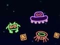 Logħba Invażuri tan-neon onlajn